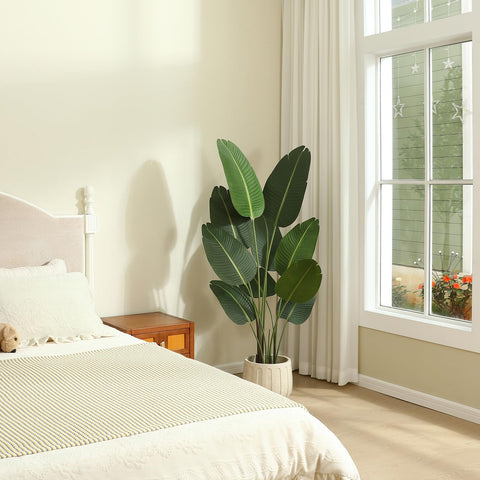 Ferrgoal low-maintenance artificial plant stays green with no watering.
