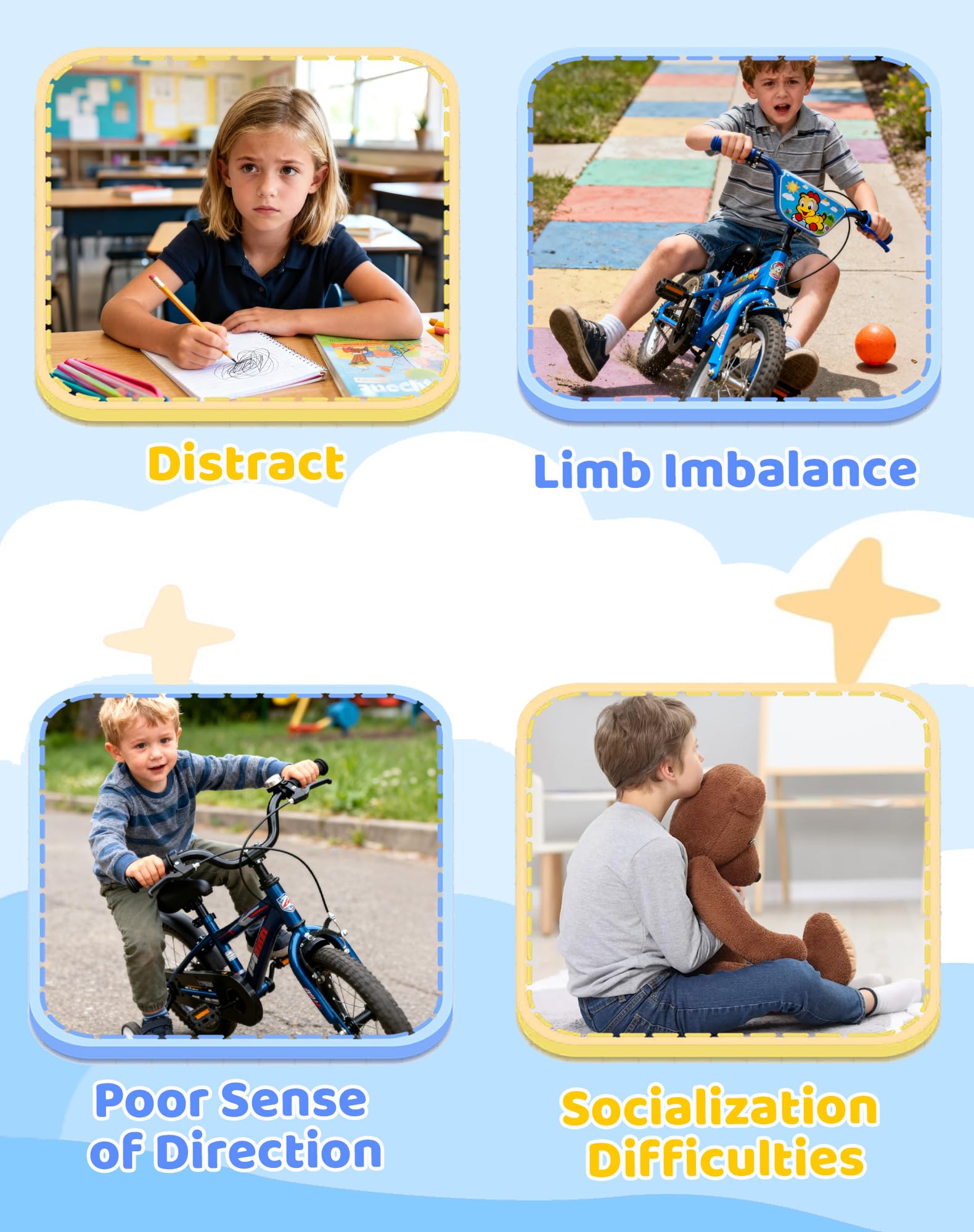 FERUERW spinning chair blue ergonomic design supports comfortable posture