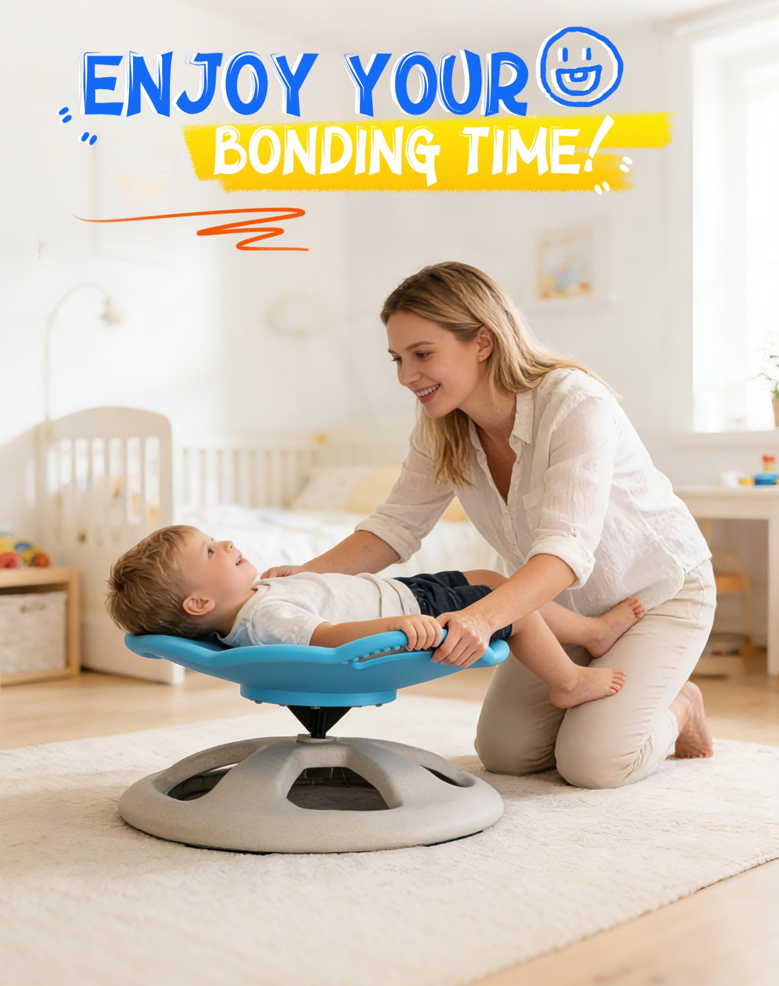 Ergonomic FERUERW seat designed for added comfort during sessions.