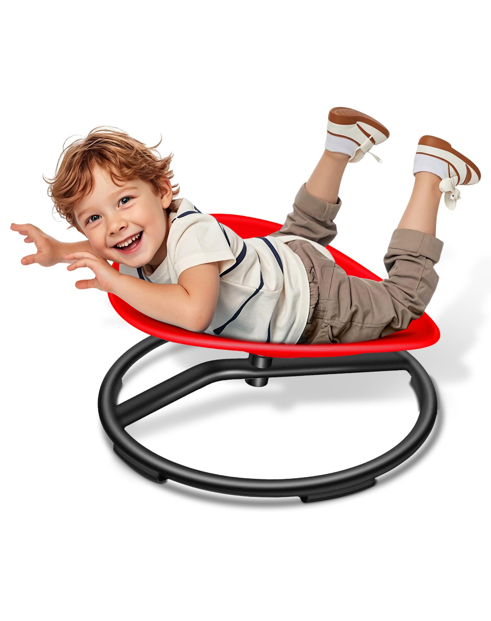 FERUERW Spinning Chair packaging shot displays setup and components