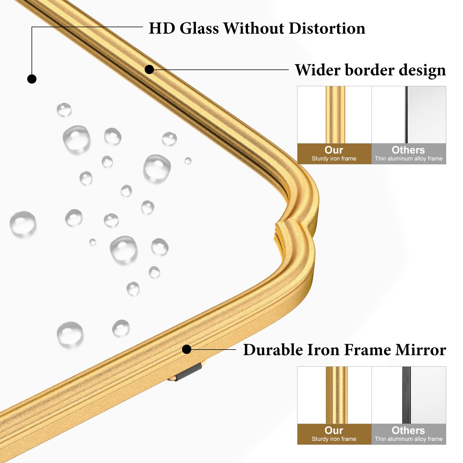 Vertical or horizontal mounting with included hardware for easy setup
