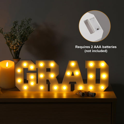 FestalMart Grad 2026 wooden sign, detailed edge, sturdy centerpiece for ceremonies.