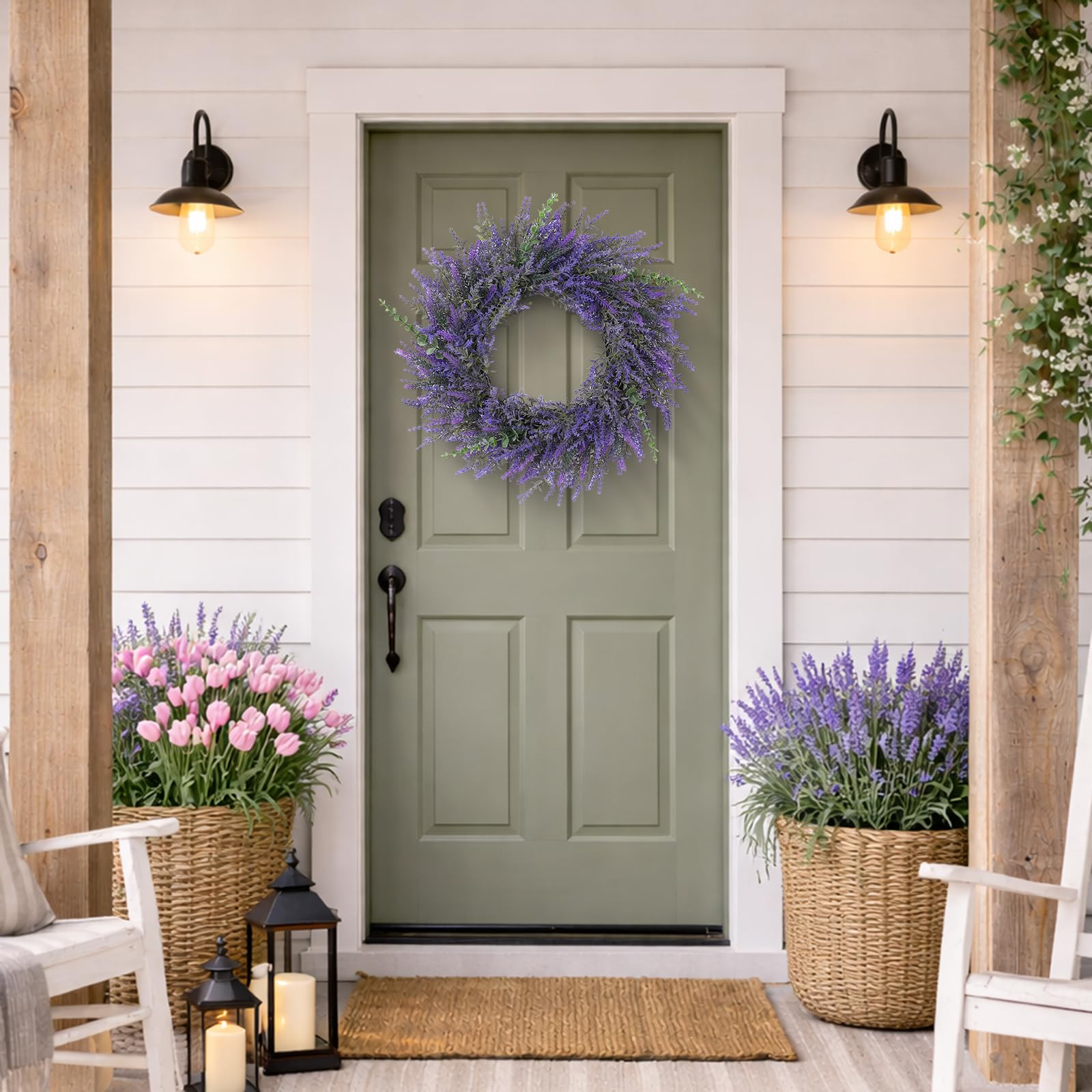 FestalMart tips ensure fullness after transit by gently shaping the branches for the desired look.