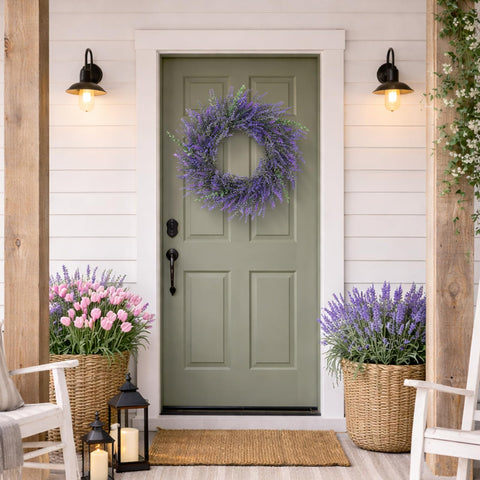 FestalMart tips ensure fullness after transit by gently shaping the branches for the desired look.