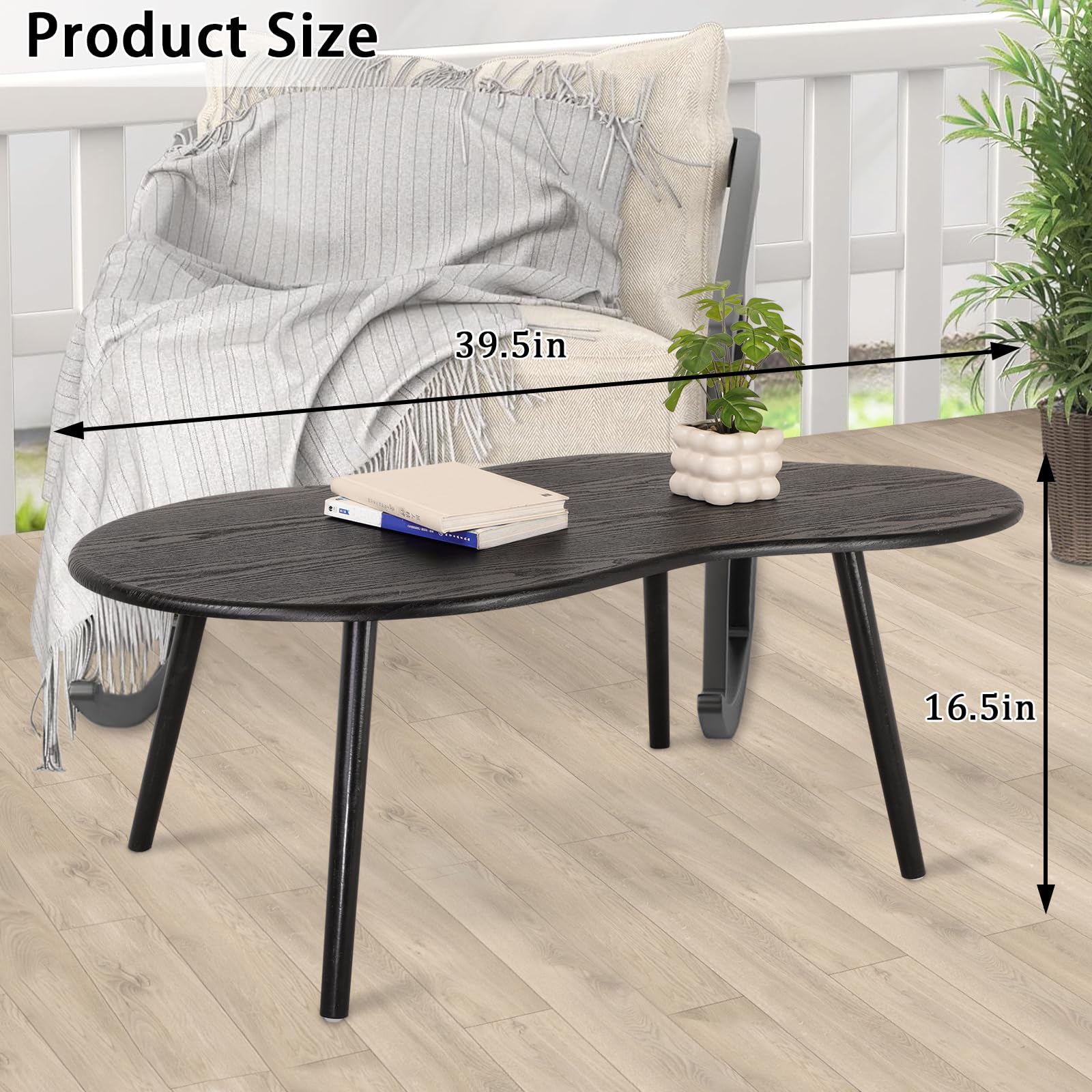 FEUFOAM Cloud table in living room enhances small-space entertaining