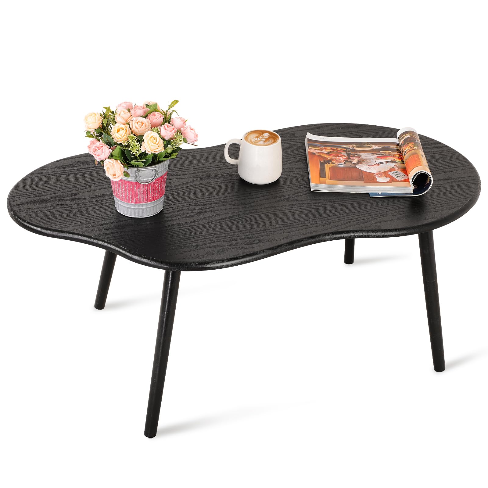 FEUFOAM Cloud coffee table top view highlighting compact footprint for small spaces