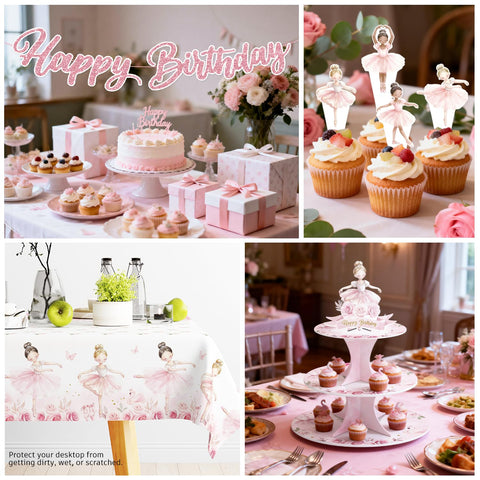 Fexivo ballerina plates support easy serving during festivities
