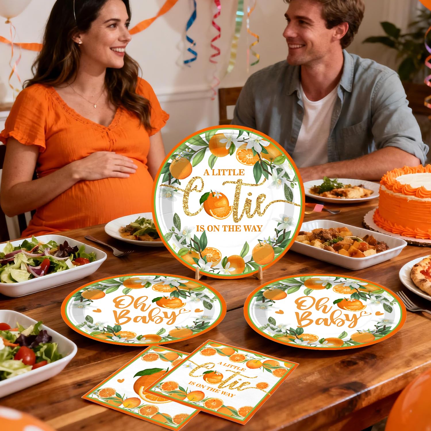 Fexivo mom to be sash marks the couple's celebration