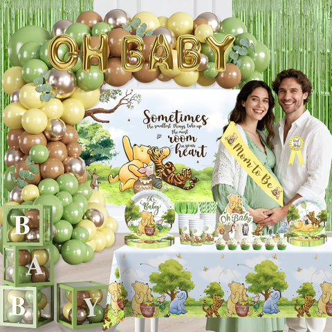 Fexivo pooh bear balloon boxes bring playful pops to the party