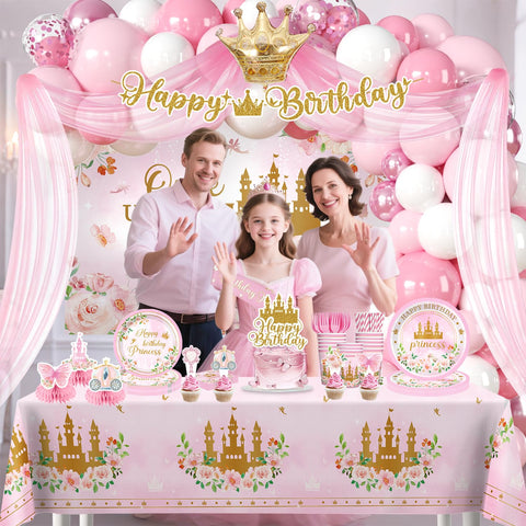 Fexivo princess cupcake toppers decorate treats with theme charm.