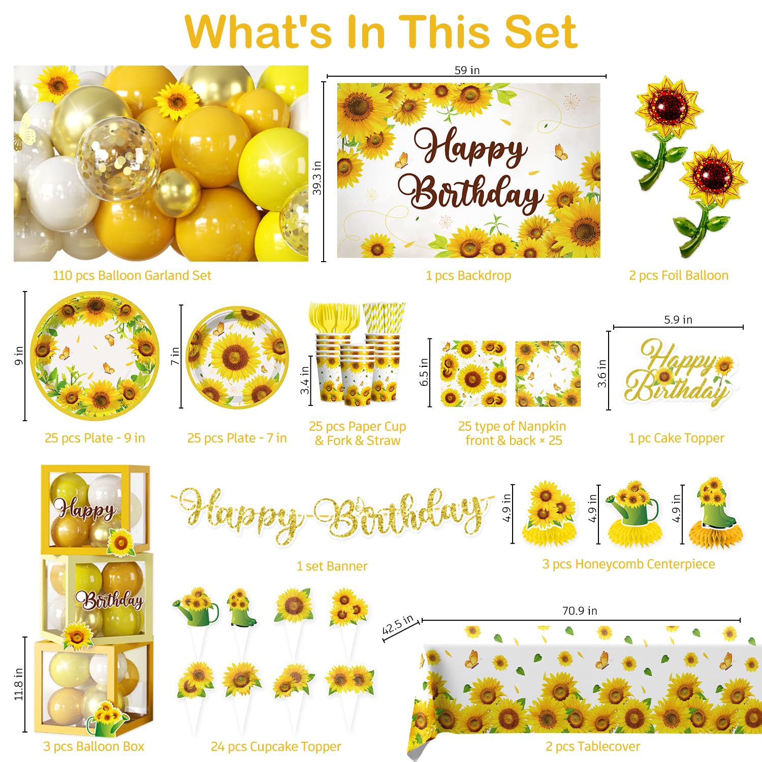 Fexivo sunflower tablecloth brightens tables and enhances cheerful ambience