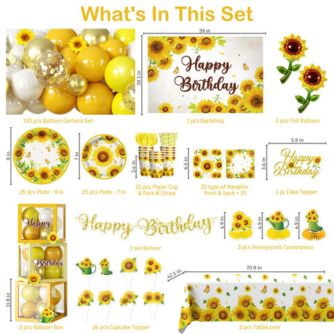 Fexivo sunflower tablecloth brightens tables and enhances cheerful ambience