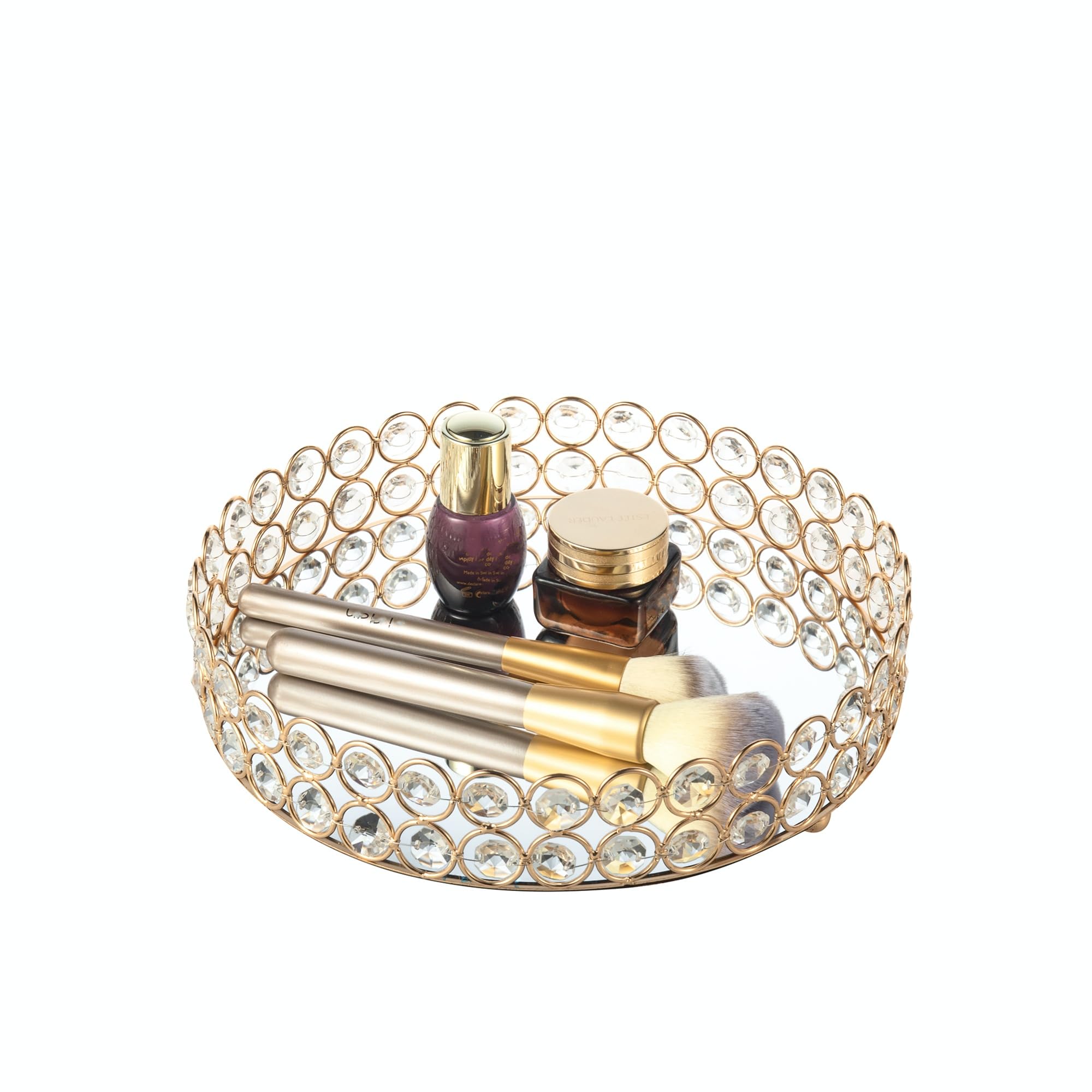 Feyarl luxury vanity tray in gold, a stylish gift idea