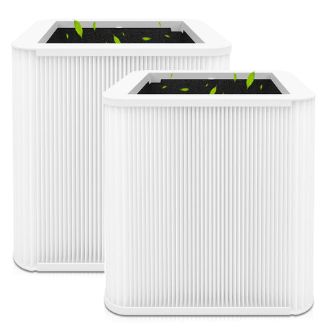 FFAC 211+ replacement filter front view showing dual-layer filtration for cleaner air