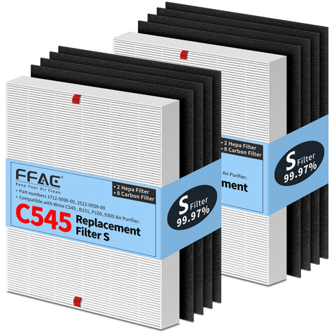 FFAC C545 clean air comfort scene depicts fresher rooms after replacement.