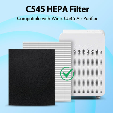FFAC C545 compatibility chart clarifies fit across Winix model lines.