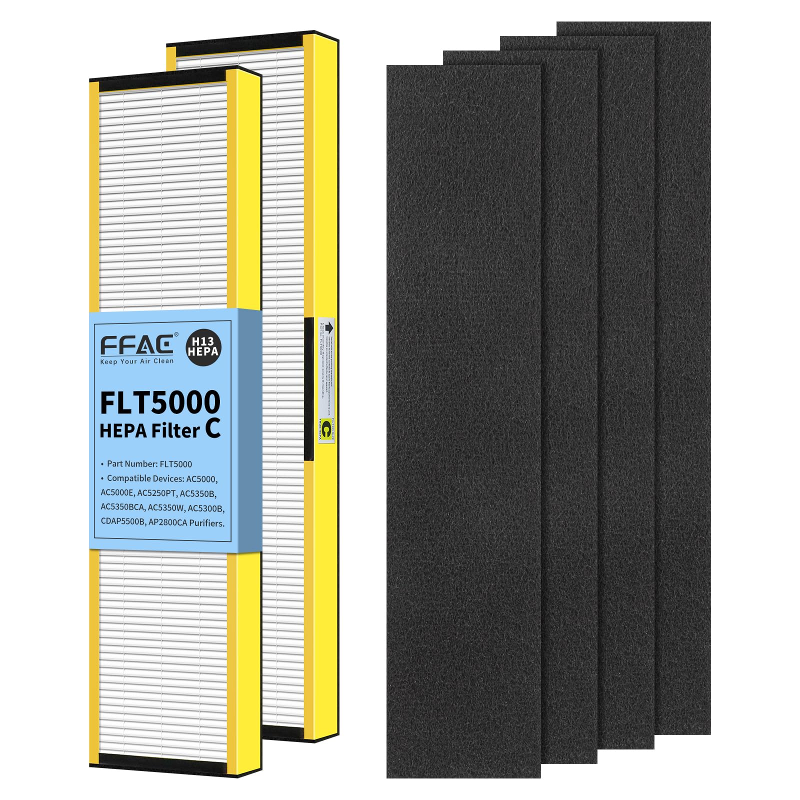 FFAC FLT5000 filter-C test image demonstrates filtration efficiency.
