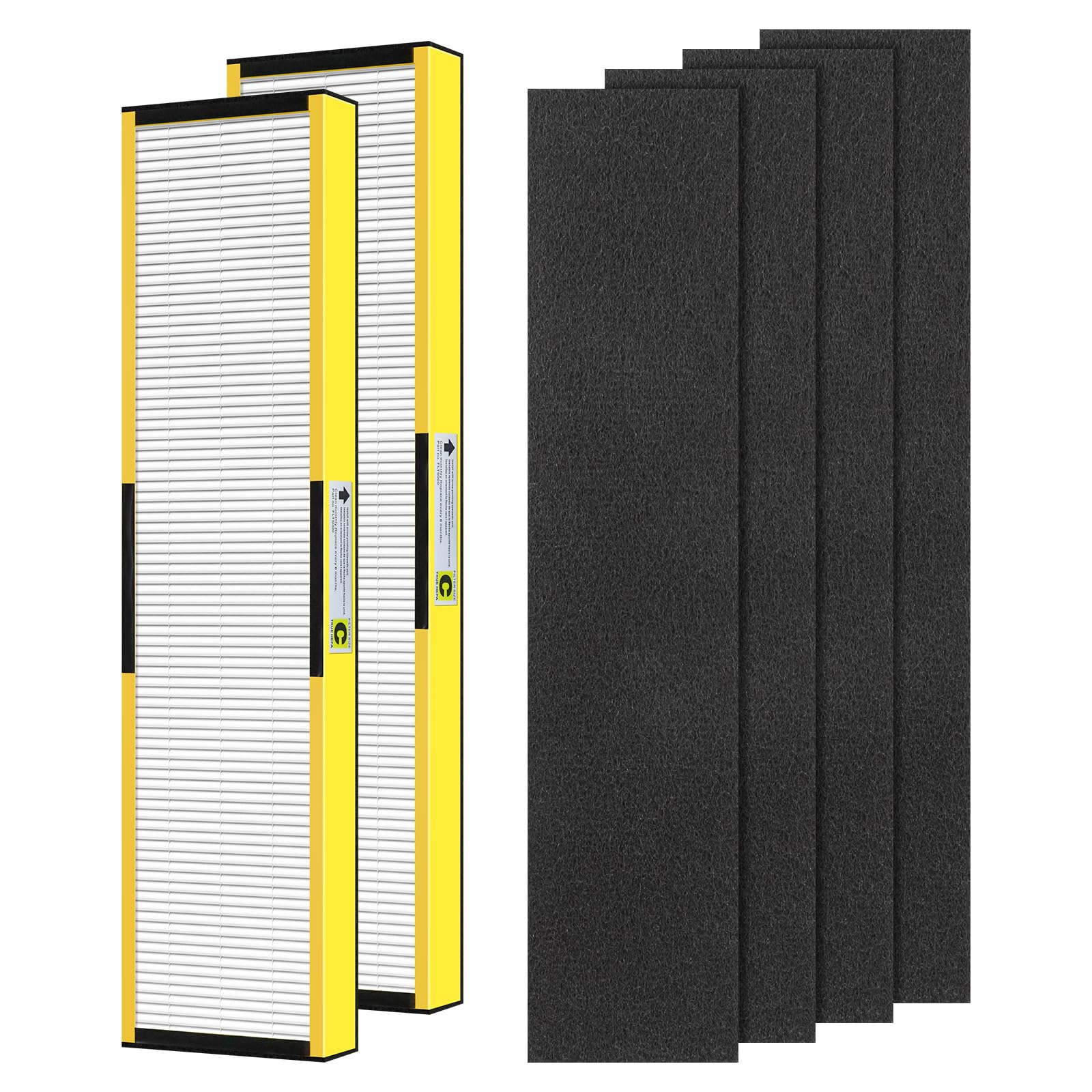 FFAC FLT5000 packaging box displaying 2-pack and 4 pre-filters.