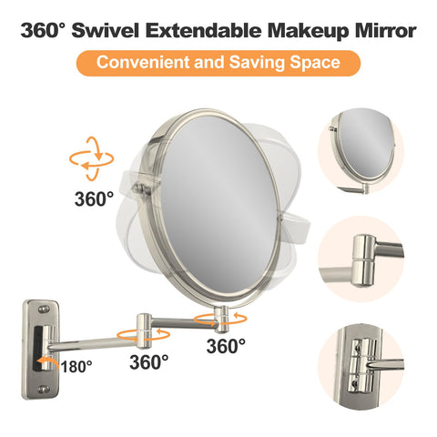FFowcye 360-degree rotation for flexible angles during grooming