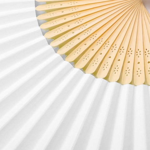 ffscafscn hand fan with a dedicated DIY area for painting or writing