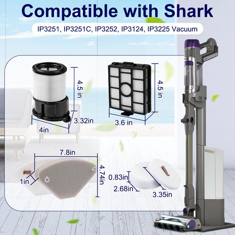 FFsign auto-empty dock HEPA filters provide hands-free cleaning and fresher air.