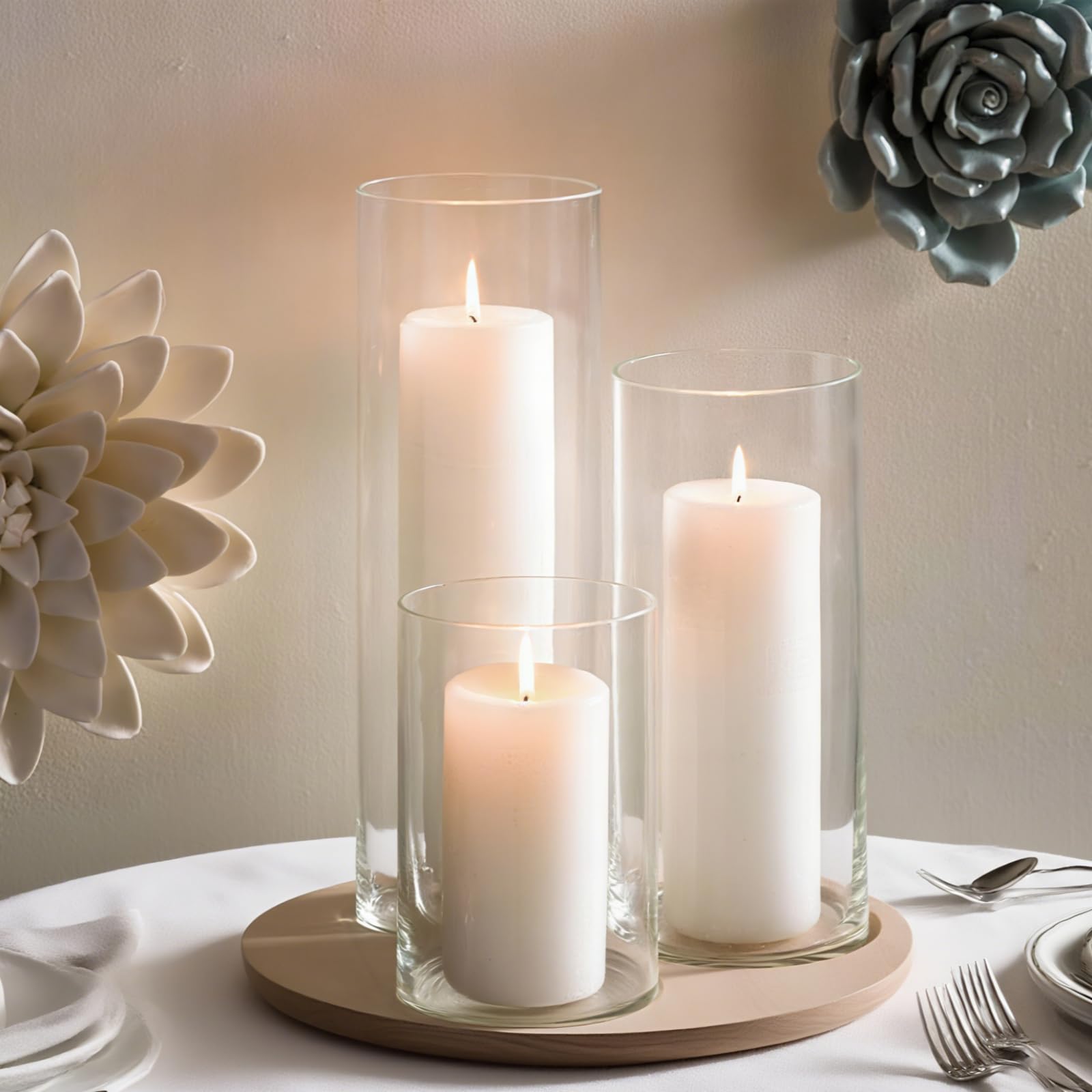 FFUW shock-proof packaging protecting fragile glass candle holders
