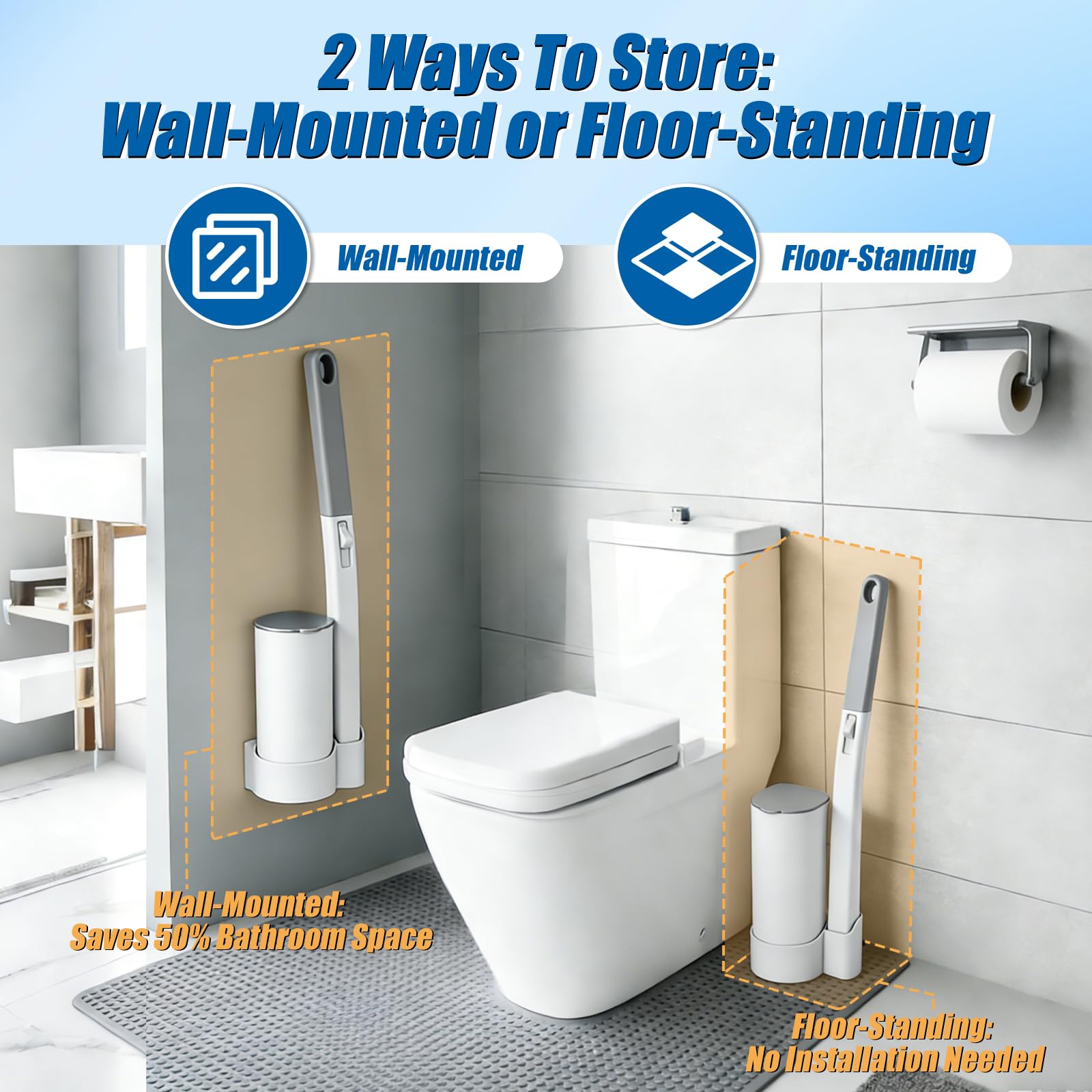 FHQZFHQ hygienic one-touch disposal keeps hands clean.