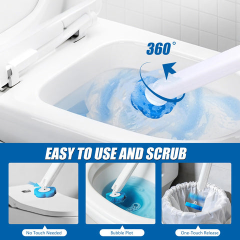 FHQZFHQ head activates blue cleaner when moistened.