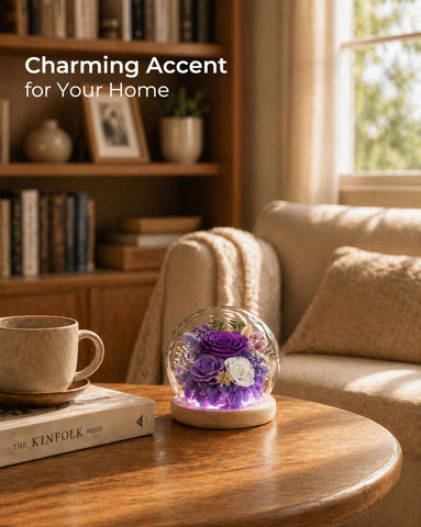 FIACO Mothers Day eternal-rose gift offers a thoughtful keepsake.