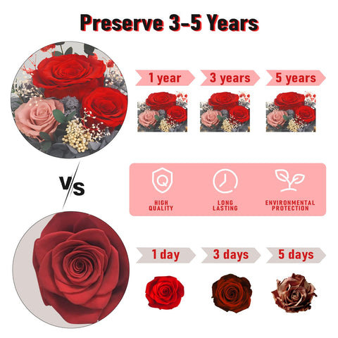 FIACO Mother's Day gift rose elevates thoughtful, lasting affection.