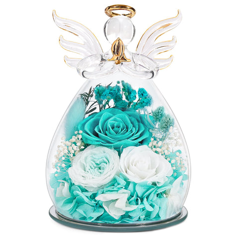 FIACO preserved rose angel gift showcases enduring beauty for birthdays