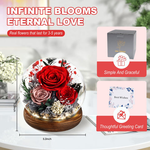 FIACO Valentine's Day gift rose for birthdays and anniversaries.
