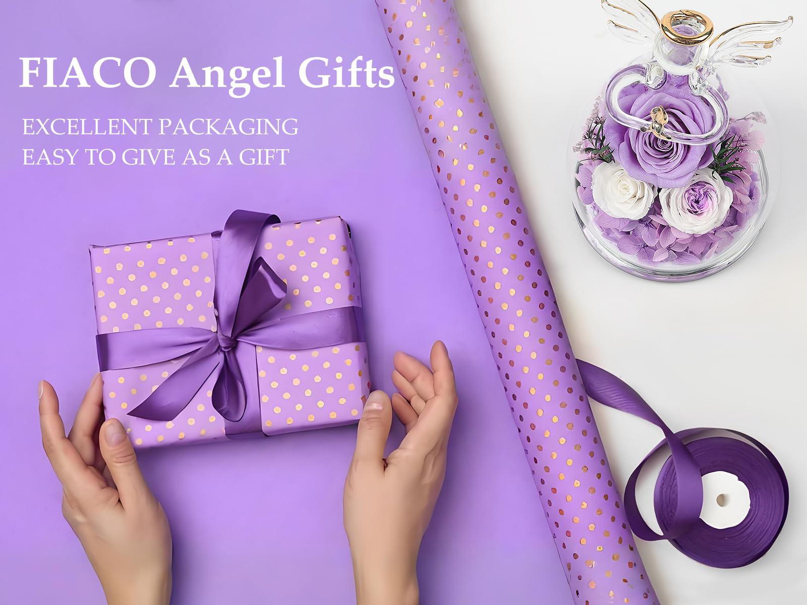 FIACO versatile rose angel gift box—perfect for any celebration