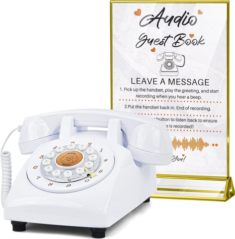 FiayaCom Audio Guest Book front view for stylish guest messages