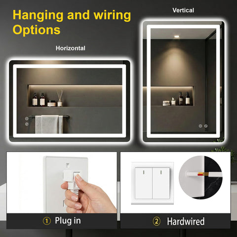 FICTOR easy installation with brackets for horizontal or vertical mounting.