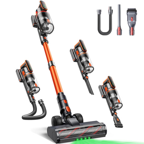 Fieety cordless vacuum with 650W motor delivers powerful suction for quick cleanups