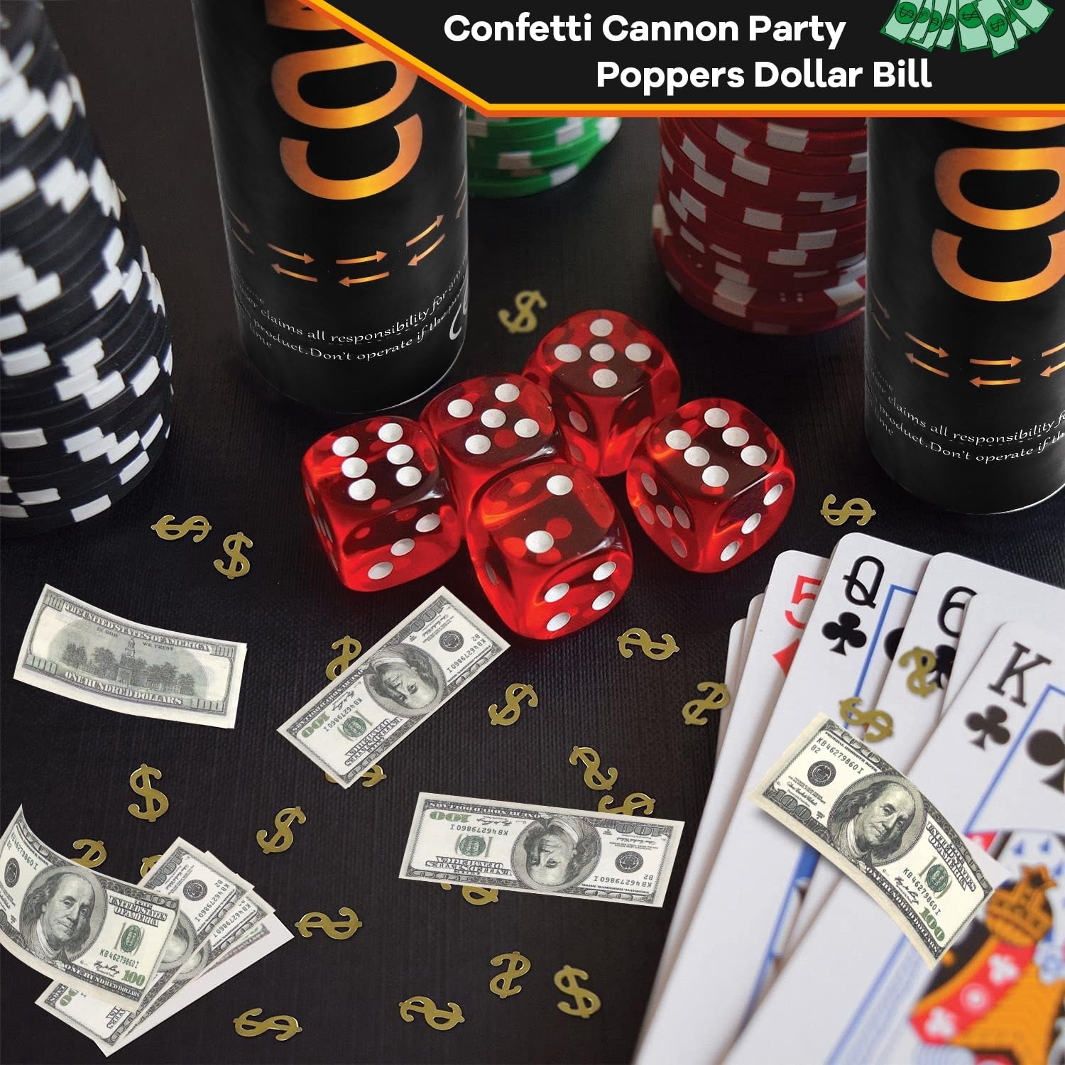 FIEKEICC luxurious celebration theme confetti for upscale events