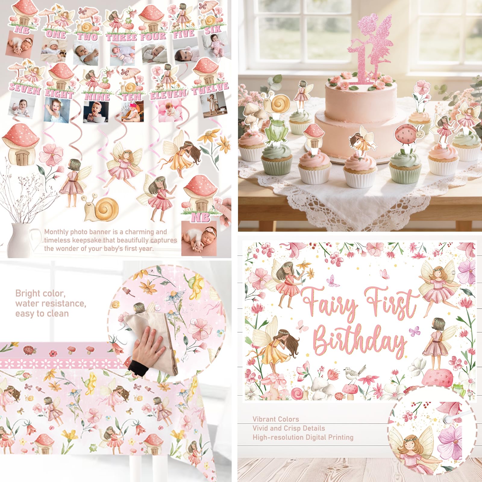 Fiesec 3D butterflies enhance the whimsical fairy-tale atmosphere
