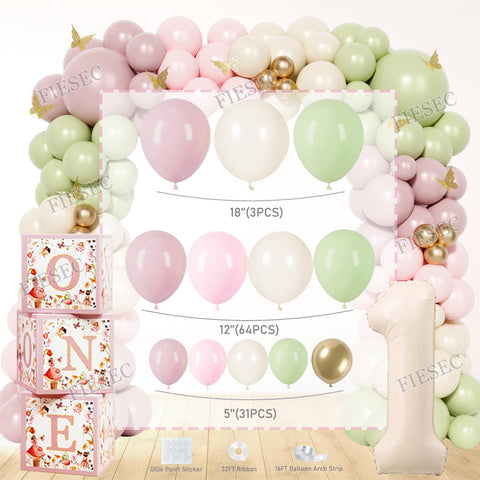 Fiesec metallic gold balloons add subtle shimmer to the dessert table