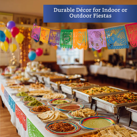 Fiesta Wraps banner length and coverage totaling 92 ft across five banners.