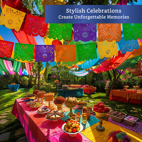 Fiesta Wraps ornate cutouts design for eye-catching fiesta décor