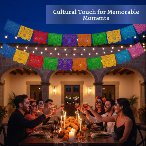 Fiesta Wraps restaurant decor banner creates inviting ambience