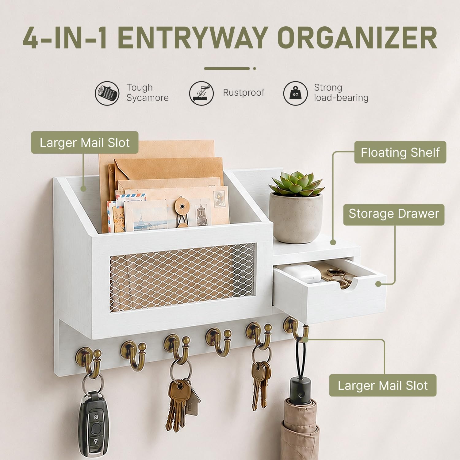 FifthQuarter compact drawer storage viewed from side angle for space-saving appeal.