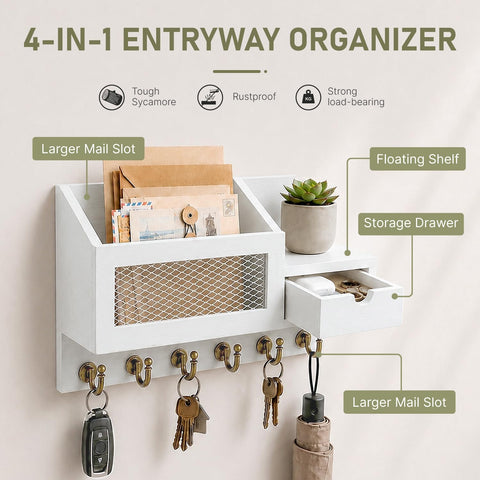 FifthQuarter compact drawer storage viewed from side angle for space-saving appeal.