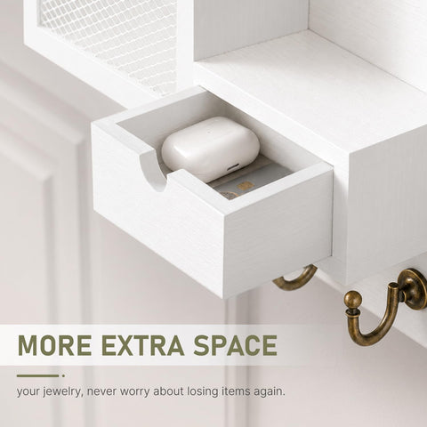 FifthQuarter entryway scene showing organized keys, mail and glasses in use.