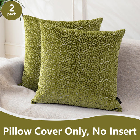 FIFU pillow back olive linen-look finish blends with décor