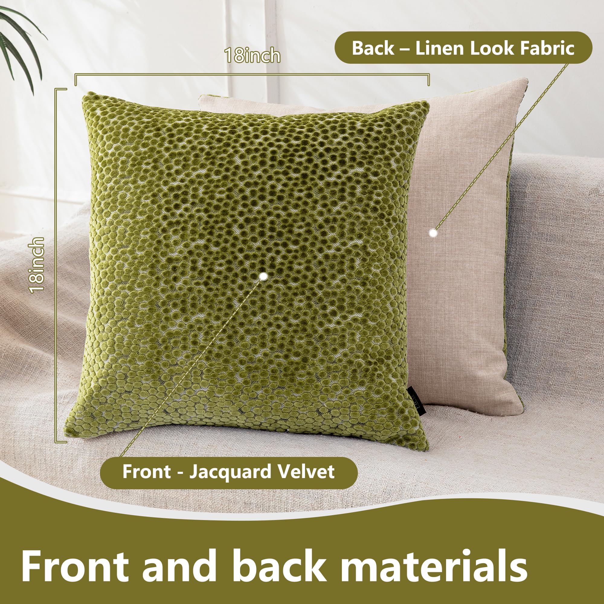 FIFU cushion with invisible zipper for clean, easy maintenance