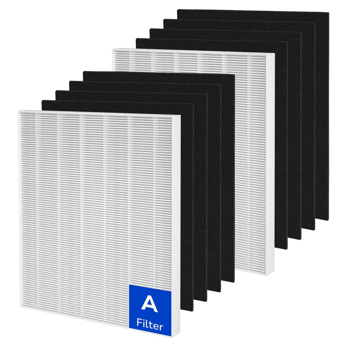 Fil-Fresh 115115 replacement filter A front view for Winix compatibility and easy replacement.