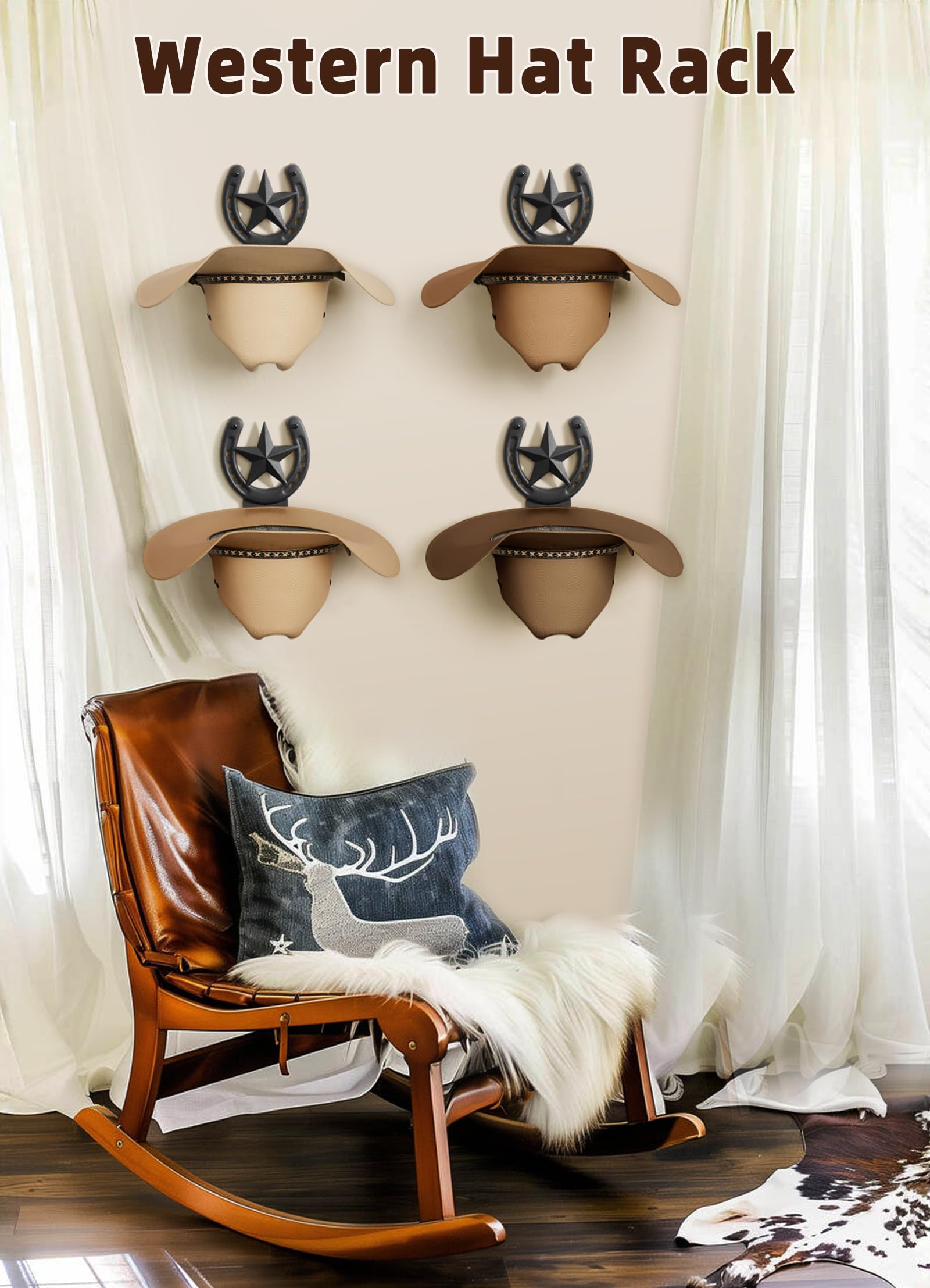 Filano hat rack extended arms for oversized hats keep shapes intact during daily use