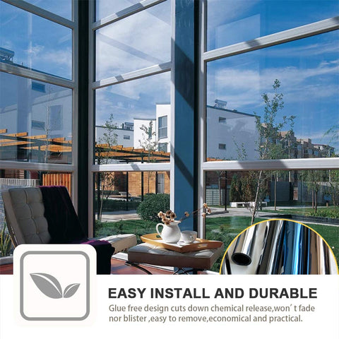 FilmGOO daytime mirror tint blocks UV rays and protects interiors.